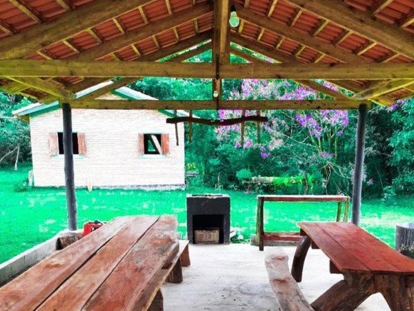 Chales E Camping Taquaral São Tomé das Letras エクステリア 写真